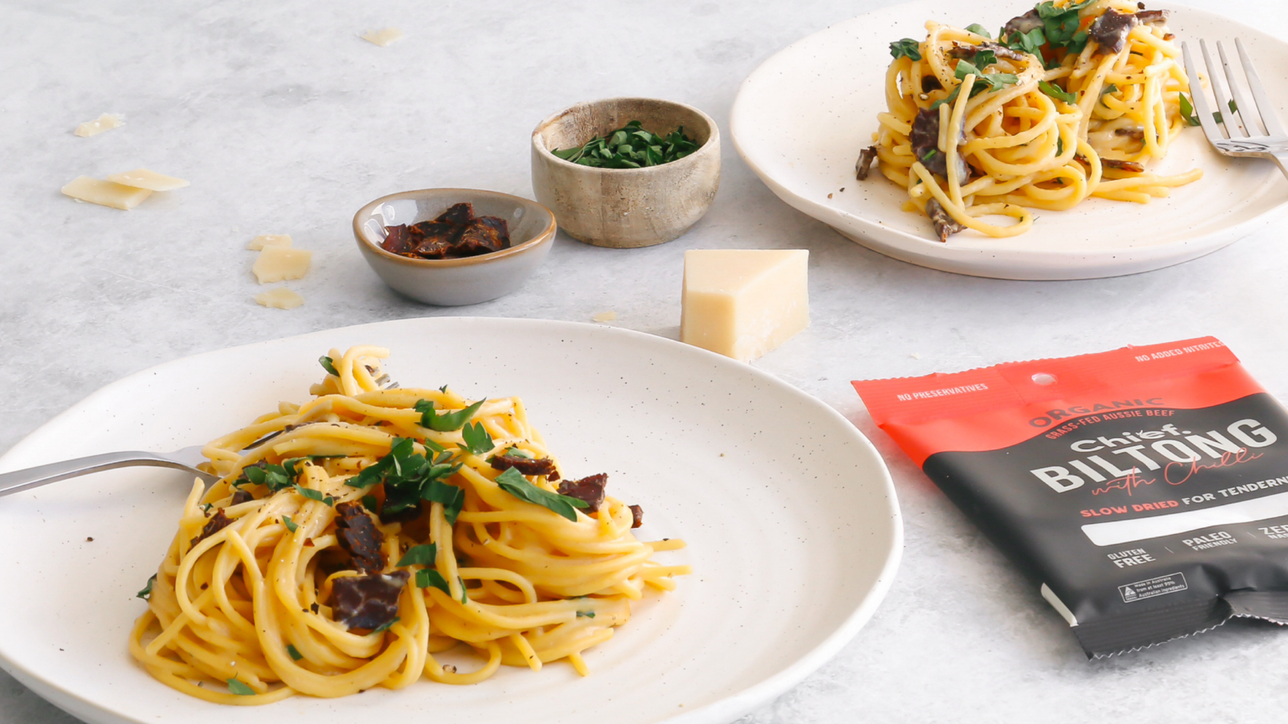 Chilli-Biltong-Carbonara Chief Nutrition