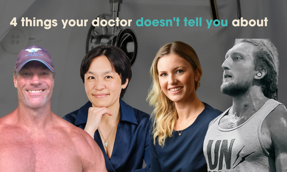4 things your doctor doesn't tell you about with Dr Charlton, Dr Turton, Dr Baker and Jake Dolechal