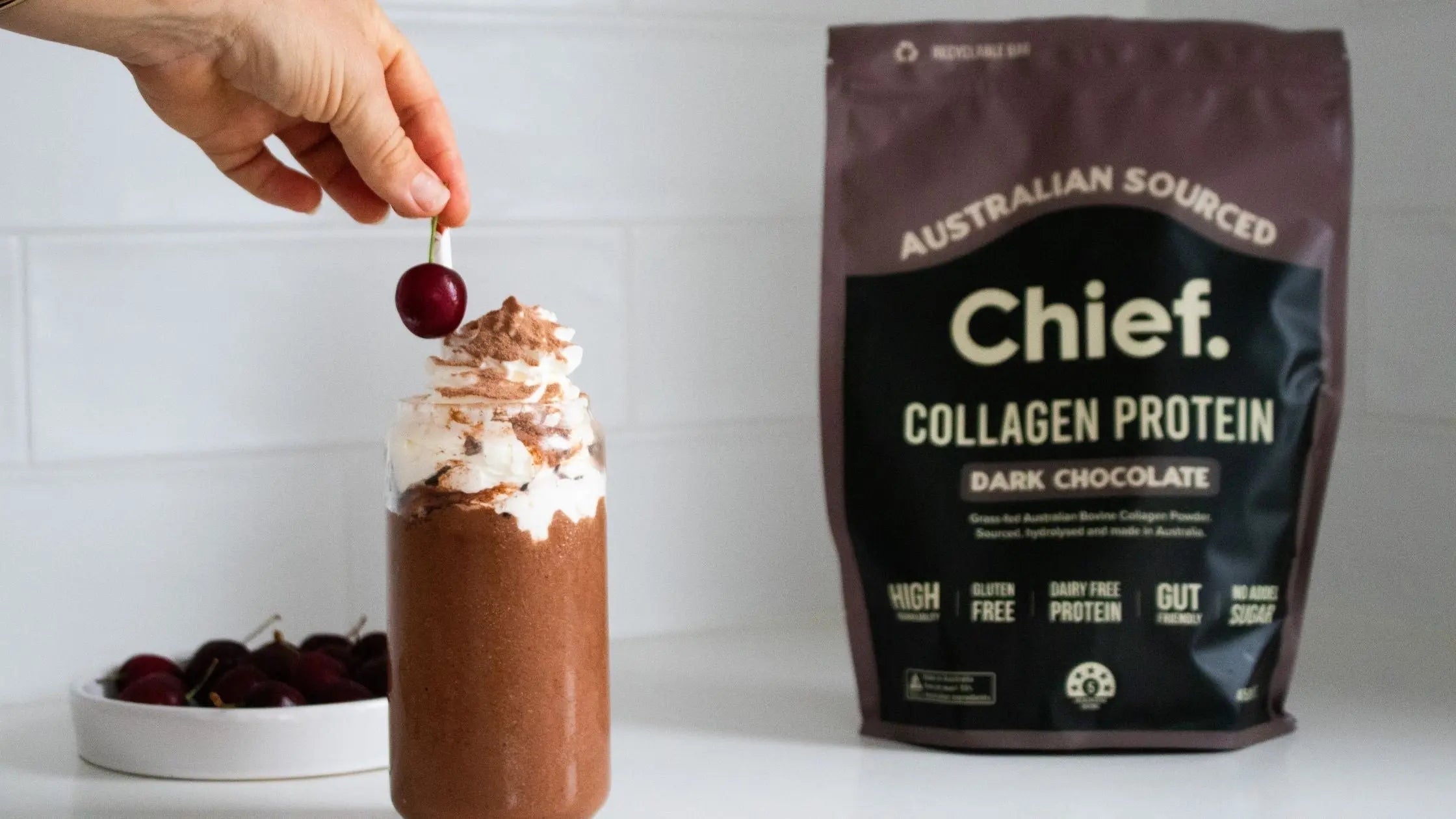 Black Forest Collagen Smoothie - Chief Nutrition