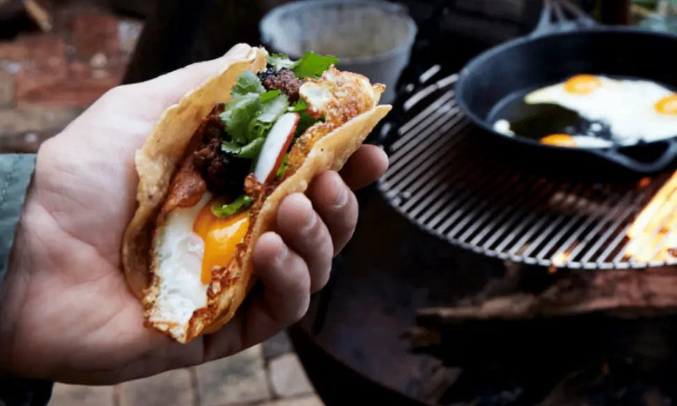 “Chorizo” + Egg Tacos - Chief Nutrition