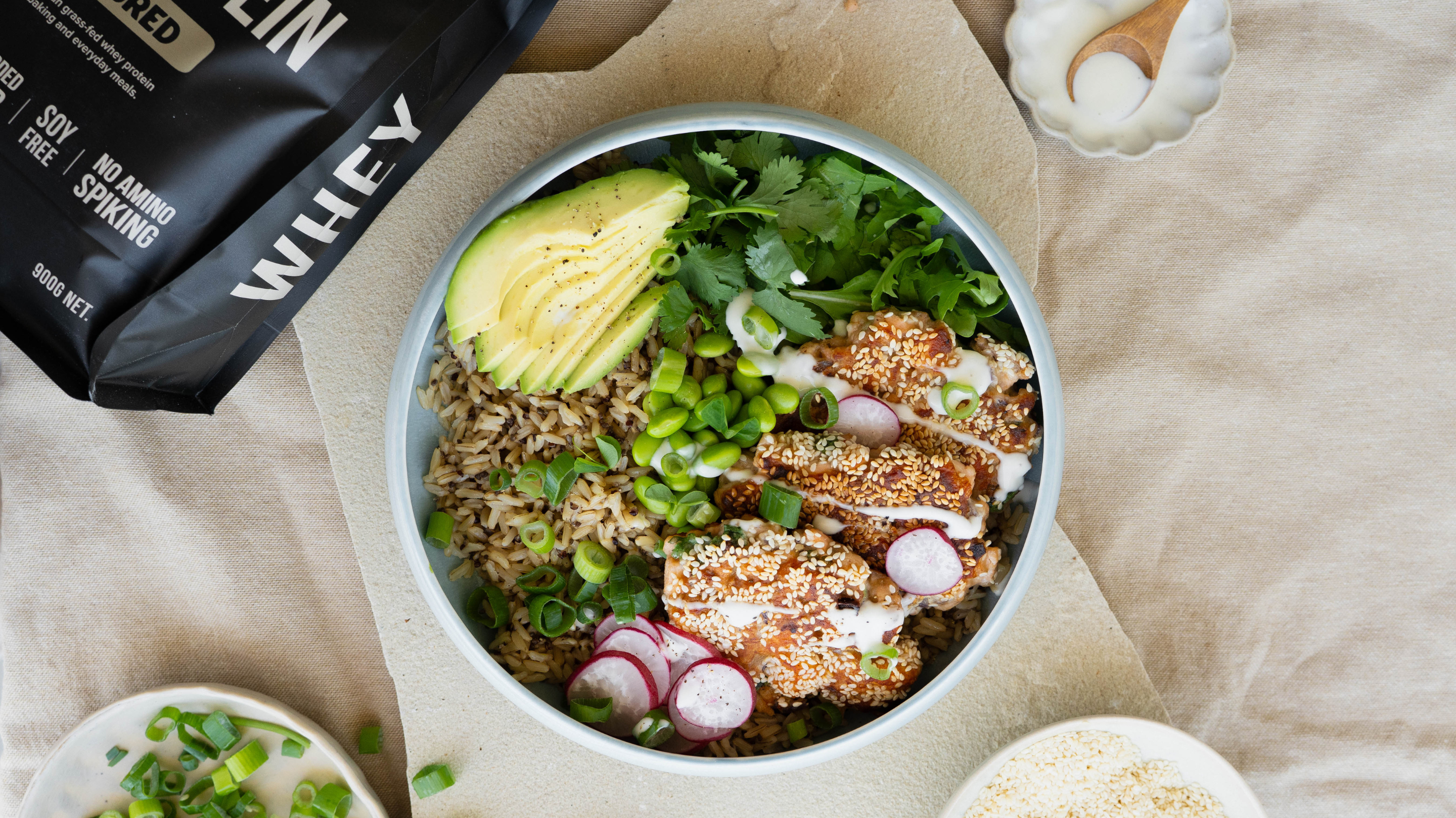 What should a truly healthy and sustainable meal consist of?