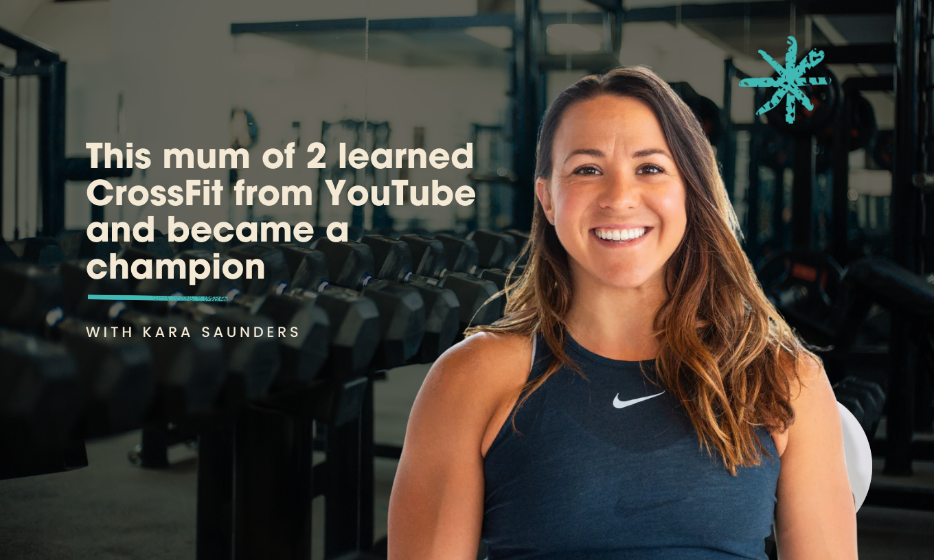 This mum of 2 learned CrossFit from YouTube and became a champion