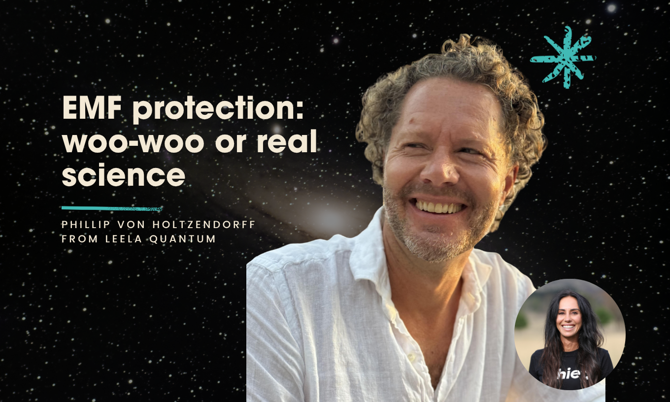 Are EMF protection devices woo-woo or real science with Phillip von Holtzendorff from Leela Quantum