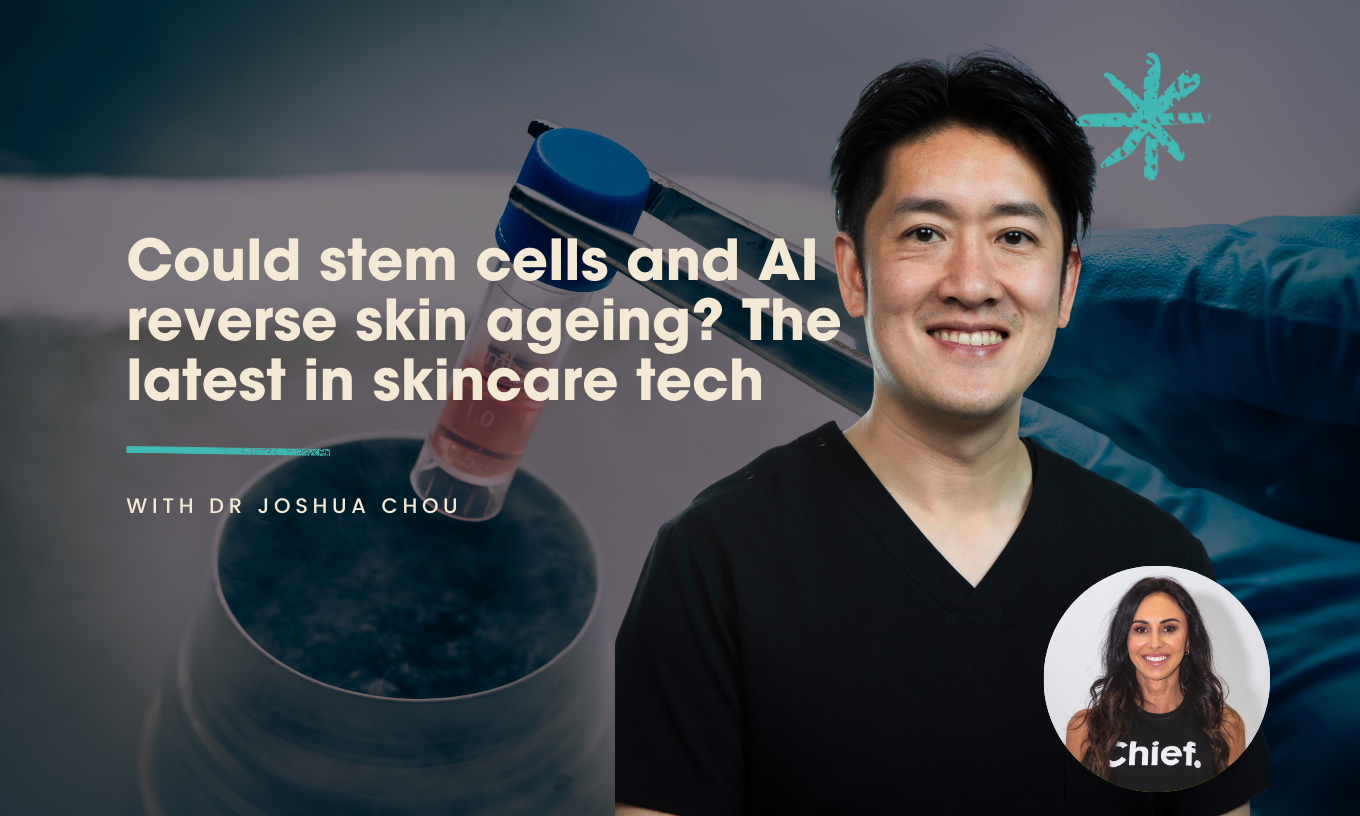 Could stem cells and AI reverse skin ageing? The latest in skincare tech with Dr Joshua Chou