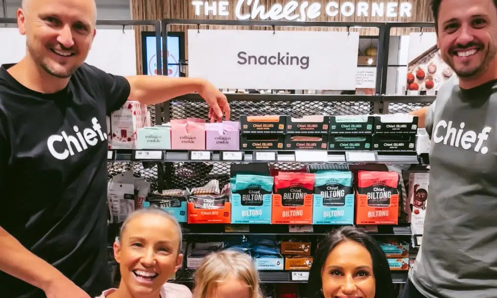 Chief Collagen Bars now available in Woolies! - Chief Nutrition