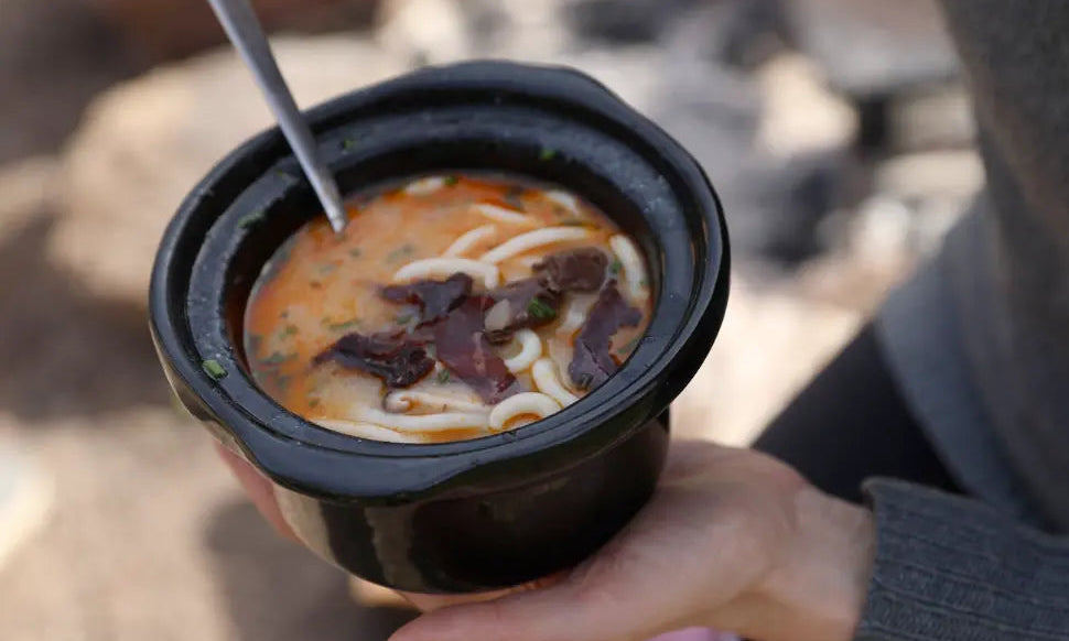 Ramen Soup with Biltong & Mushrooms - Chief Nutrition