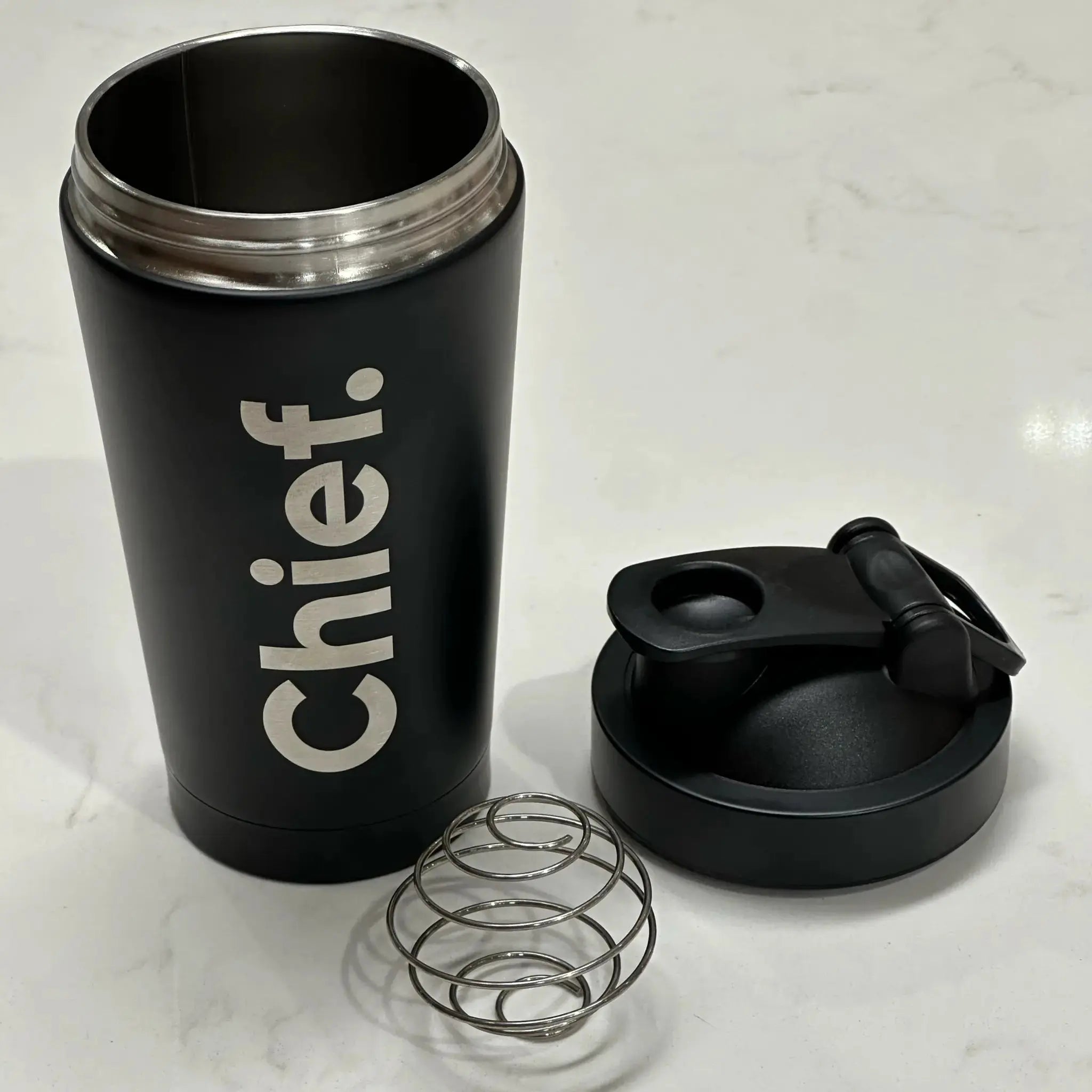 Chief Stainless Steel Protein Shaker 17oz Merchandise Chief Nutrition