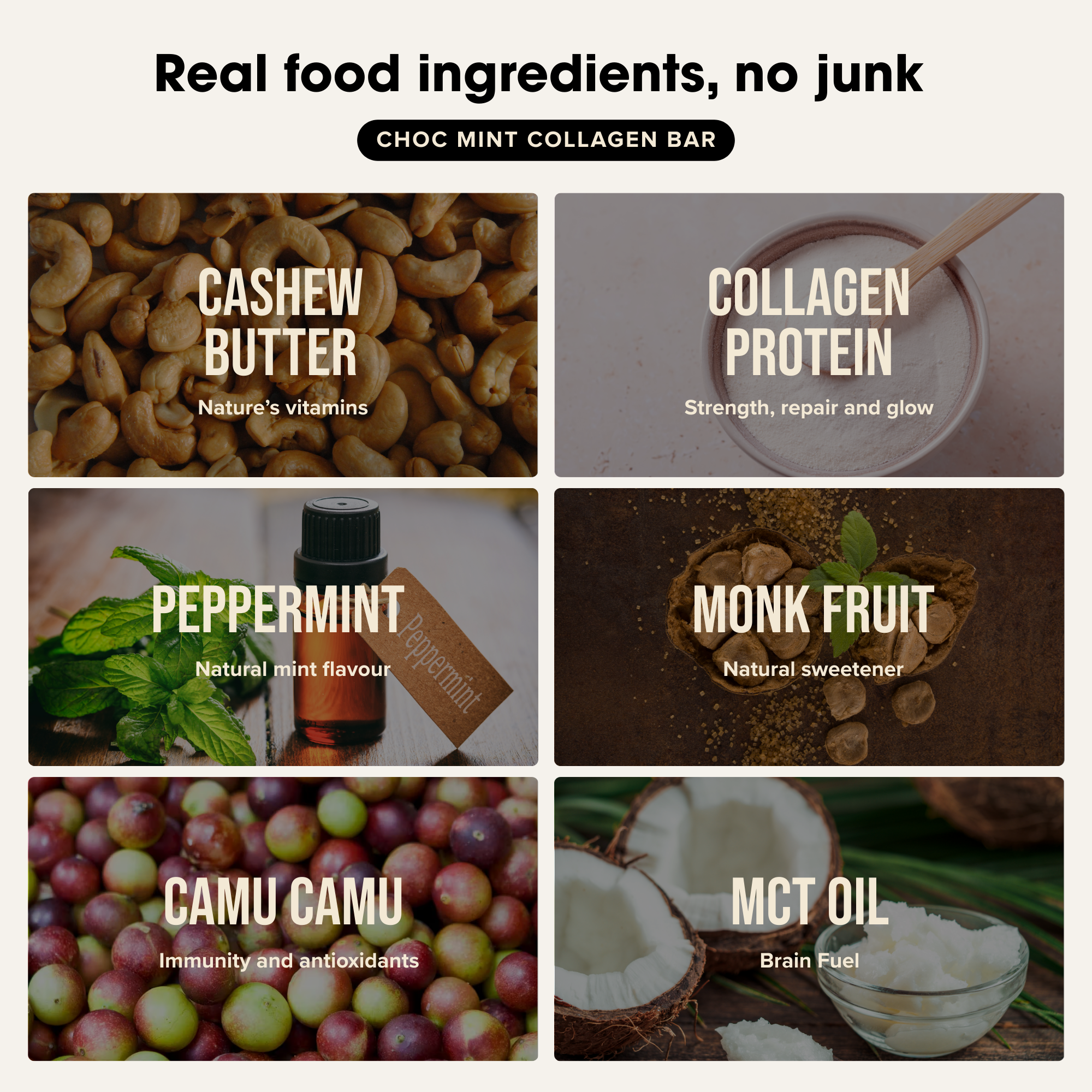 Collagen Protein Bar - Choc Mint (12 bars)