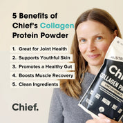 Collagen Protein Powder - Unflavored (30 serves) Supplements Chief Nutrition