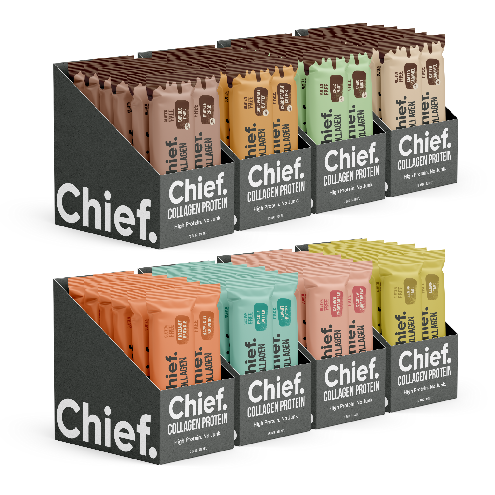 Collagen Protein Bar Value Pack (48 bars) NEW