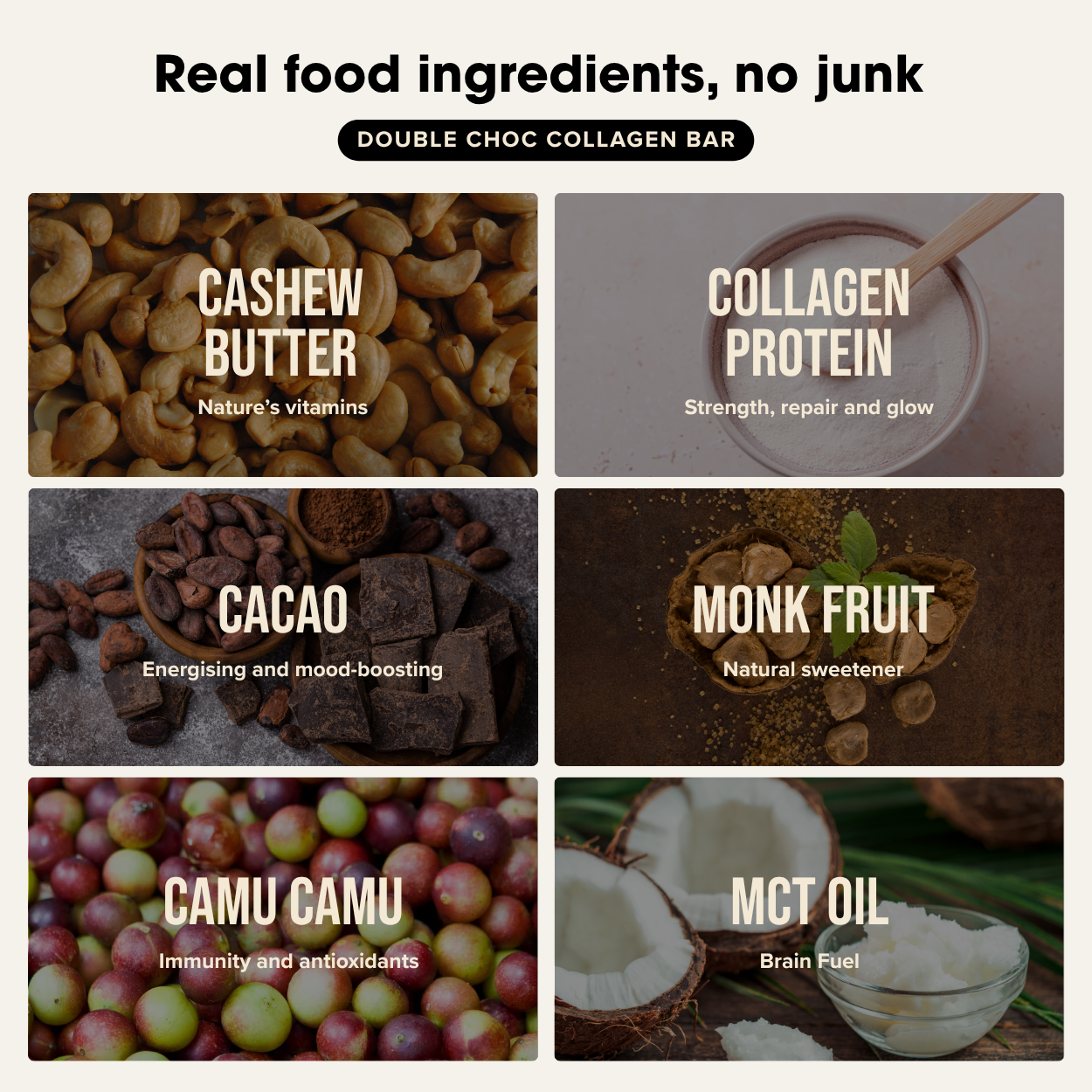 Collagen Protein Bar - Double Choc (12 bars) Chief Nutrition