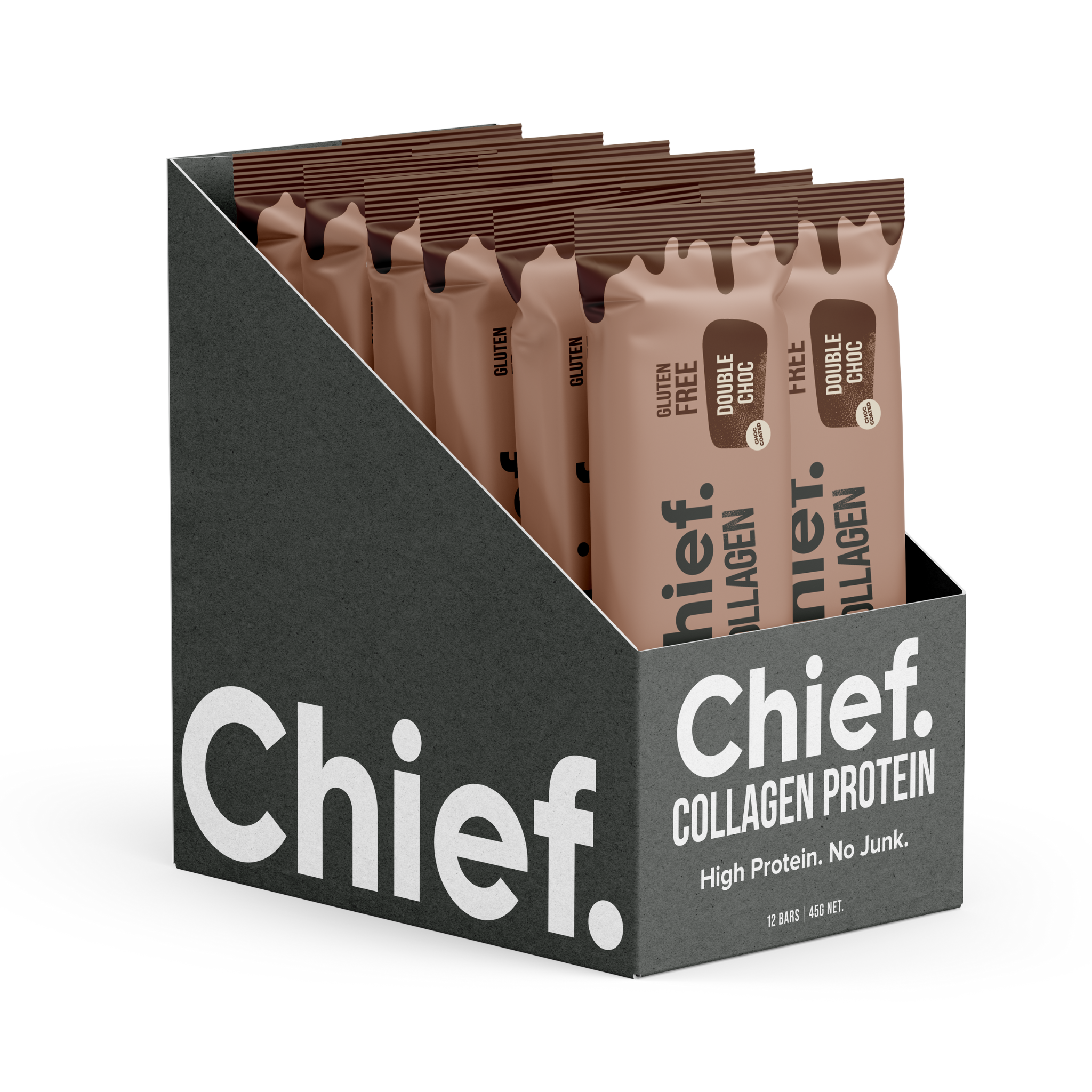 Collagen Protein Bar - Double Choc (12 bars)
