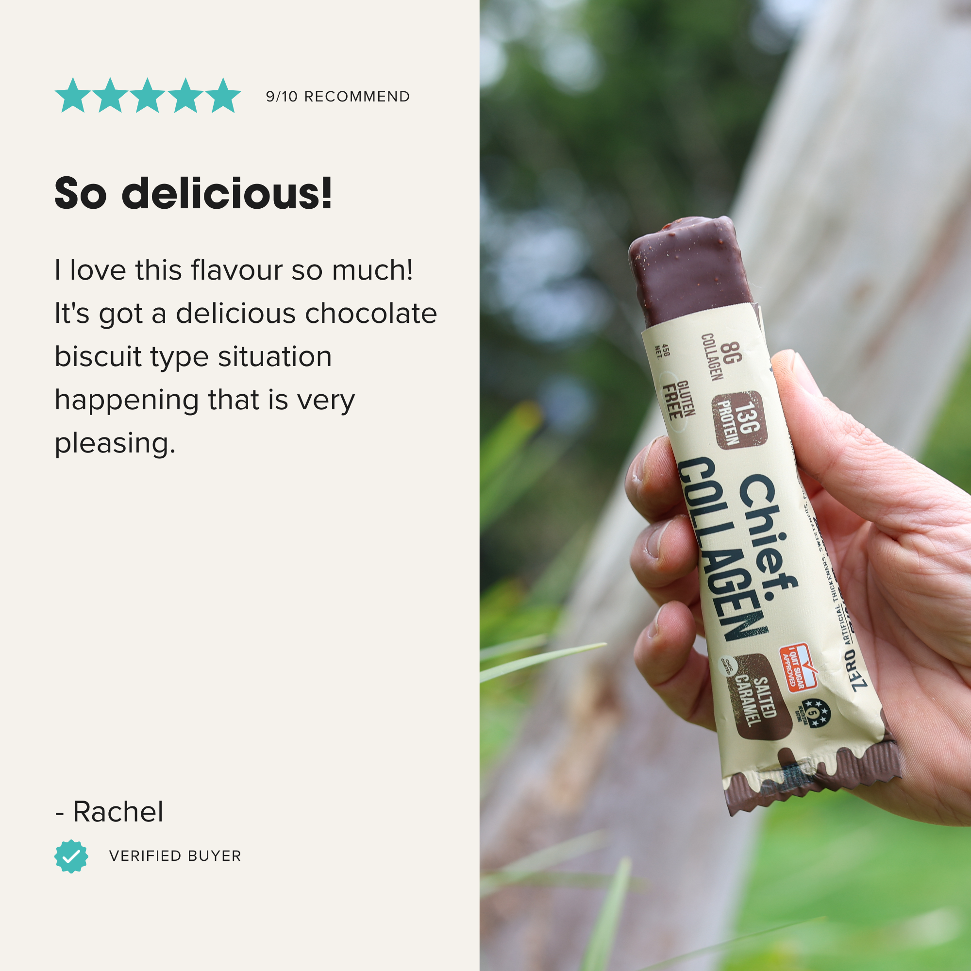 Collagen Protein Bar - Salted Caramel (12 bars)