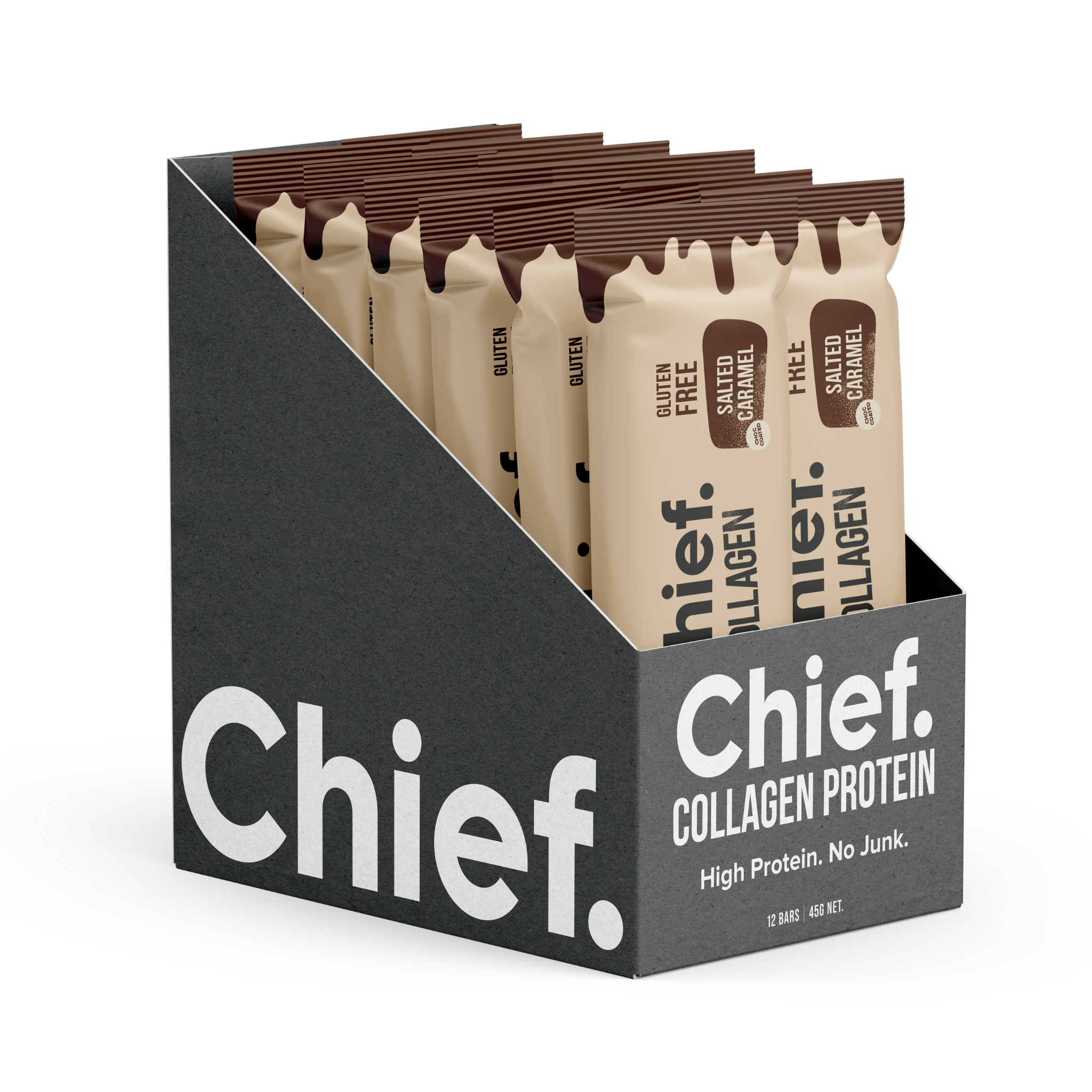 Chief Nutrition Collagen Protein Bar - Salted Caramel