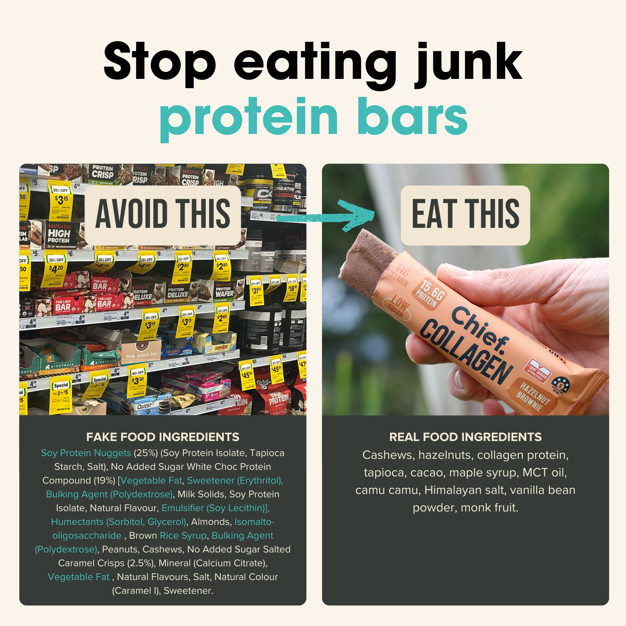 Collagen Protein Bar Value Pack (48 bars)