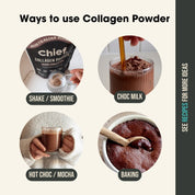 Collagen Protein Powder - Dark Chocolate (30 serves) Supplements Chief Nutrition