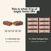 Collagen Protein Bar - Cashew Shortbread (12 bars)